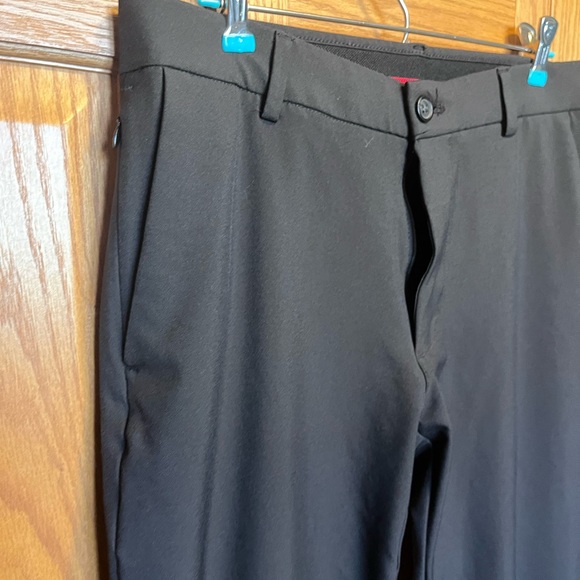 Van Heusen Flex Slim Black Pants - Picture 7 of 7